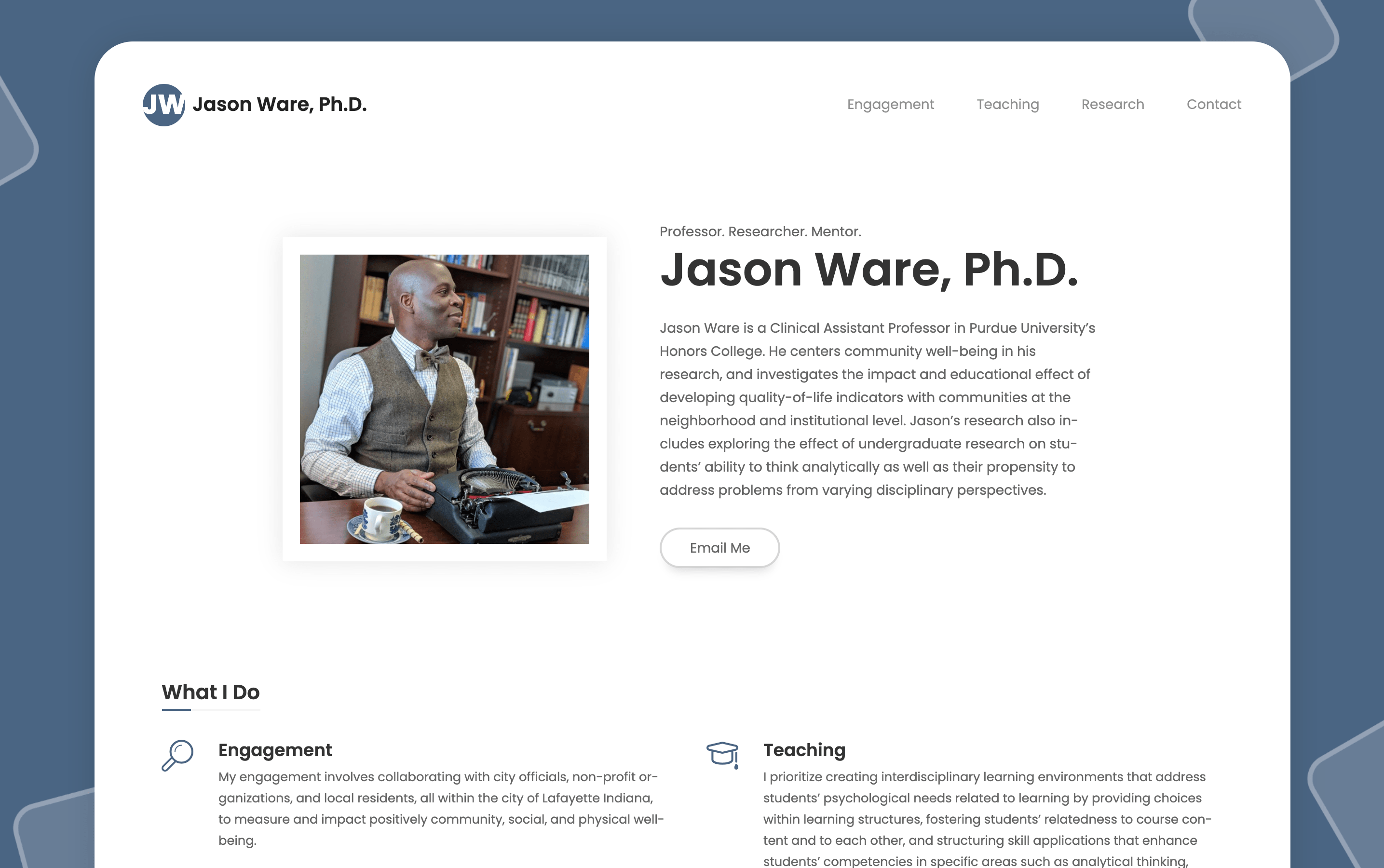 Jason Ware, Ph.D.